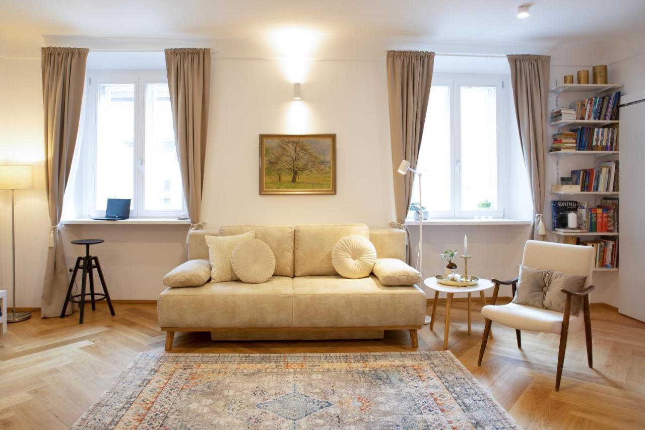 Stylish Apartment In Historical Center Lubiana Esterno foto