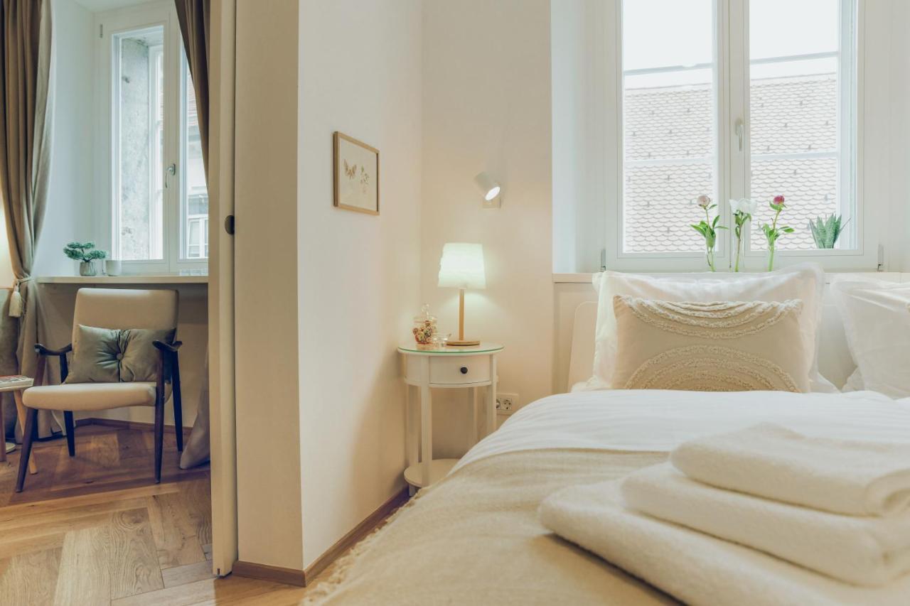 Stylish Apartment In Historical Center Lubiana Esterno foto