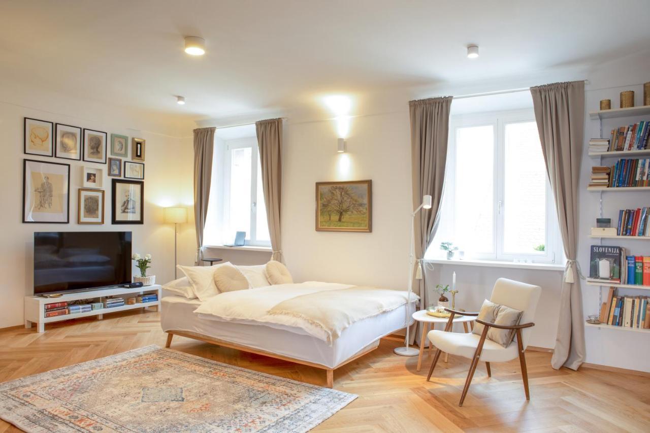Stylish Apartment In Historical Center Lubiana Esterno foto
